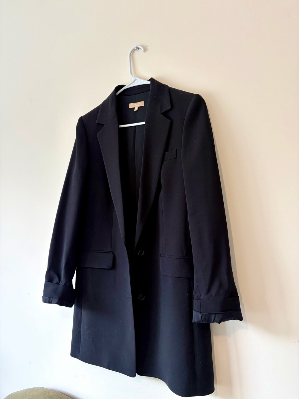 Michael Kors Collection Black Tailored Blazer - Picture 2 of 5